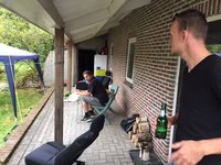 De complete evenementcommissie op 1 foto!