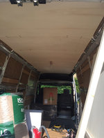 plafond zit erin (later nog een revisie voor mooie vlakke gedaan)