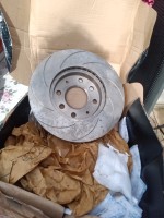 Gegroefde schijfremen voorzijde