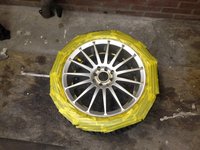 Velg nr. 1 in de plastidip Gold METTALIZER fail