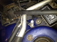 Laatste massapunt bij de veerpoot.