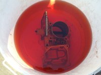 In het bad dat koud ontvetter heet